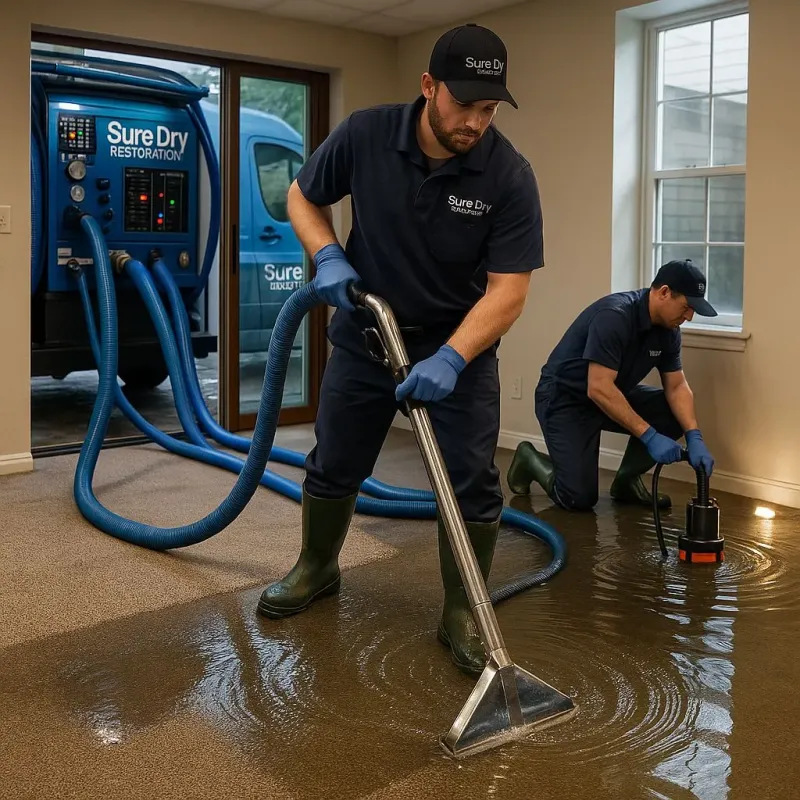 Water Extraction and Removal process in Pearl River, NY